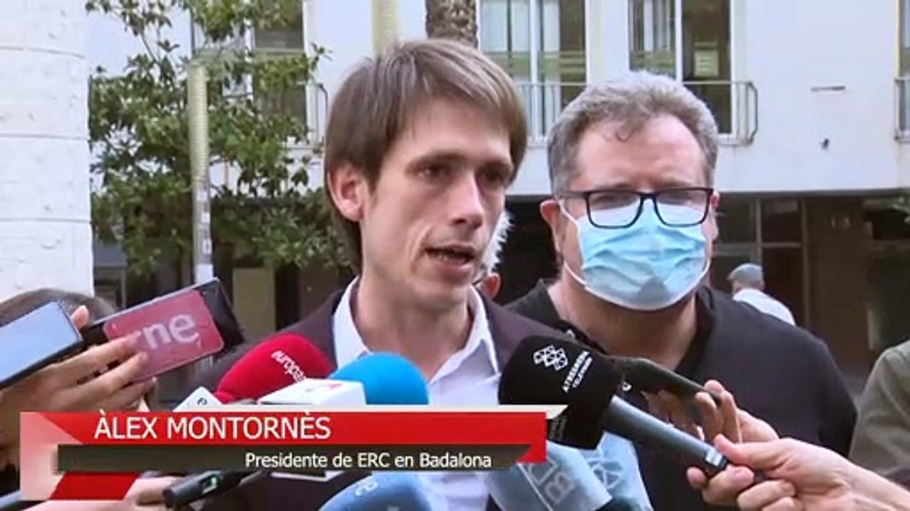 Guanyem Badalona, ERC, Badalona En Comú Podem y Junts firman la moción a Albiol