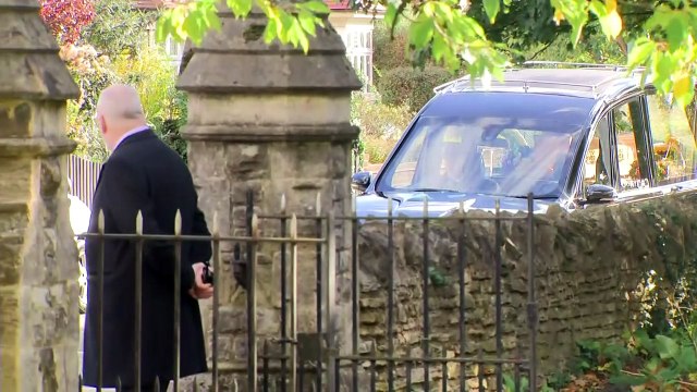 Mourners attend funeral of James Brokenshire