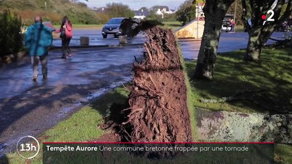 Tempête Aurore : la commune de Plozévet traversée par une tornade