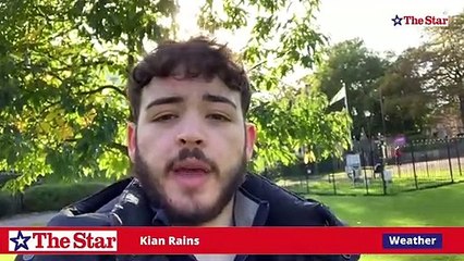 Weather for the weekend in Sheffield Saturday October 23rd and Sunday 24th