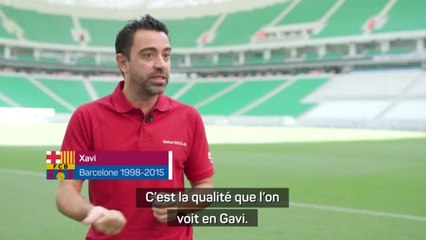 Barcelone - Xavi bluffé par le talent de Gavi
