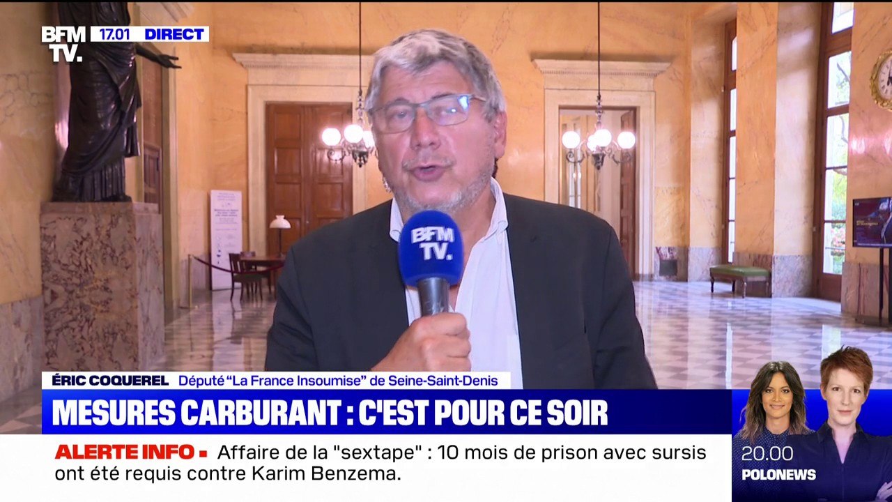 Carburants: pour Éric Coquerel, "il est temps de bloquer les prix"