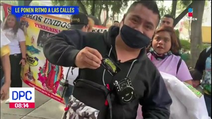Sonideros realizan peregrinación a la Basílica de Guadalupe