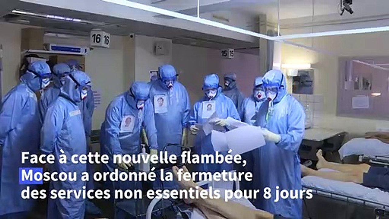 Dans un hôpital de Moscou, l'interminable défil...
