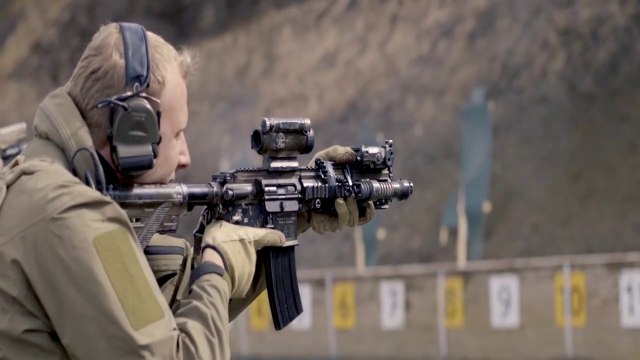 U.S. Marines and Members of the Norwegian Coastal Ranger Commando (KJK) conduct Exercise Platinum