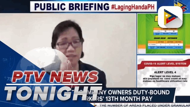 DOLE: Private company owners duty-bound to pay workers’ 13th month pay