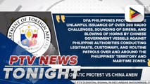 DFA: PH files diplomatic protest vs. China anew