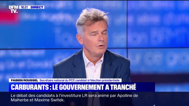 Fabien Roussel sur un chèque énergie: J'ai peur que ça laisse beaucoup de nos concitoyens de côté