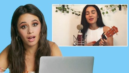 Camila Cabello Watches Fan Covers on YouTube & TikTok