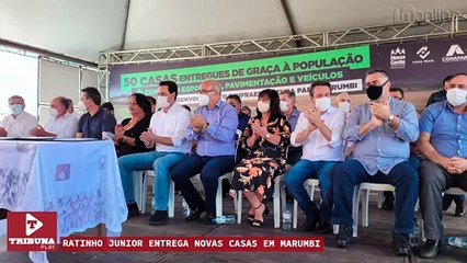 Ratinho Junior entrega novas casas em Marumbi; assista
