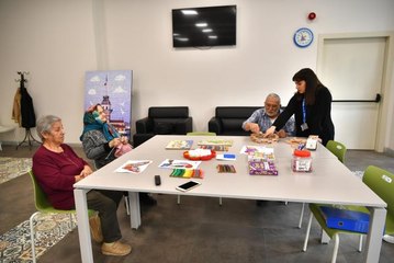 Üsküdar'daki Alzaymır Hobi Merkezi yeniden hizmete girdi