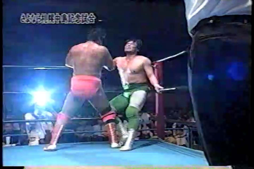 1999.6.4 全日本プロレス 三沢＆田上vs川田＆小橋　AJPW Mitsuharu Misawa＆Akira Taue vs Toshiaki Kawada＆Kenta Kobashi