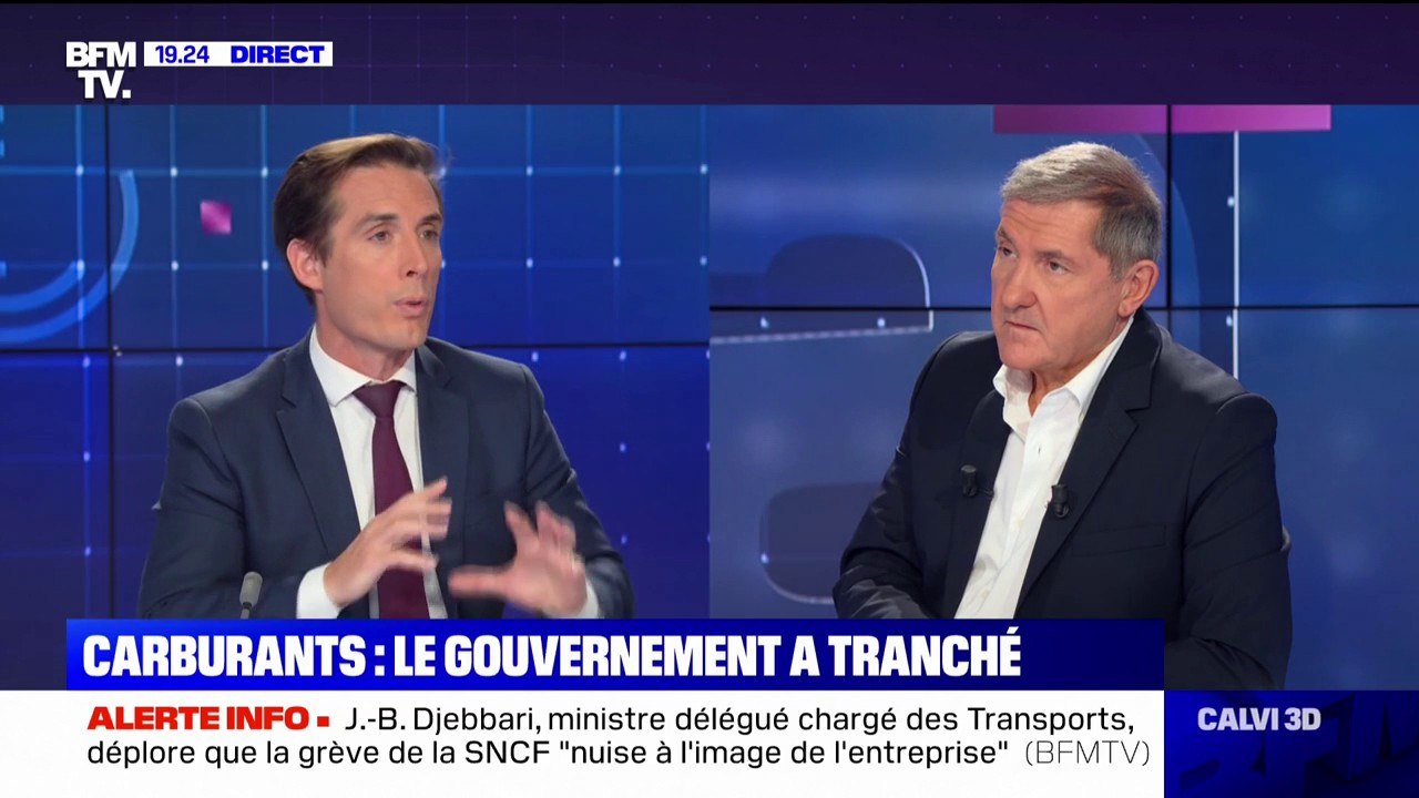 Jean-Baptiste Djebbari à propos des bornes électriques: "On aura équipé la totalité des aires de services d'ici à la fin de l'année 2022"