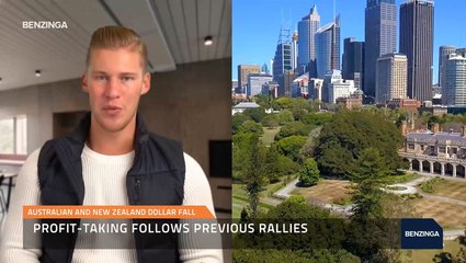 Australian And New Zealand Dollar Fall