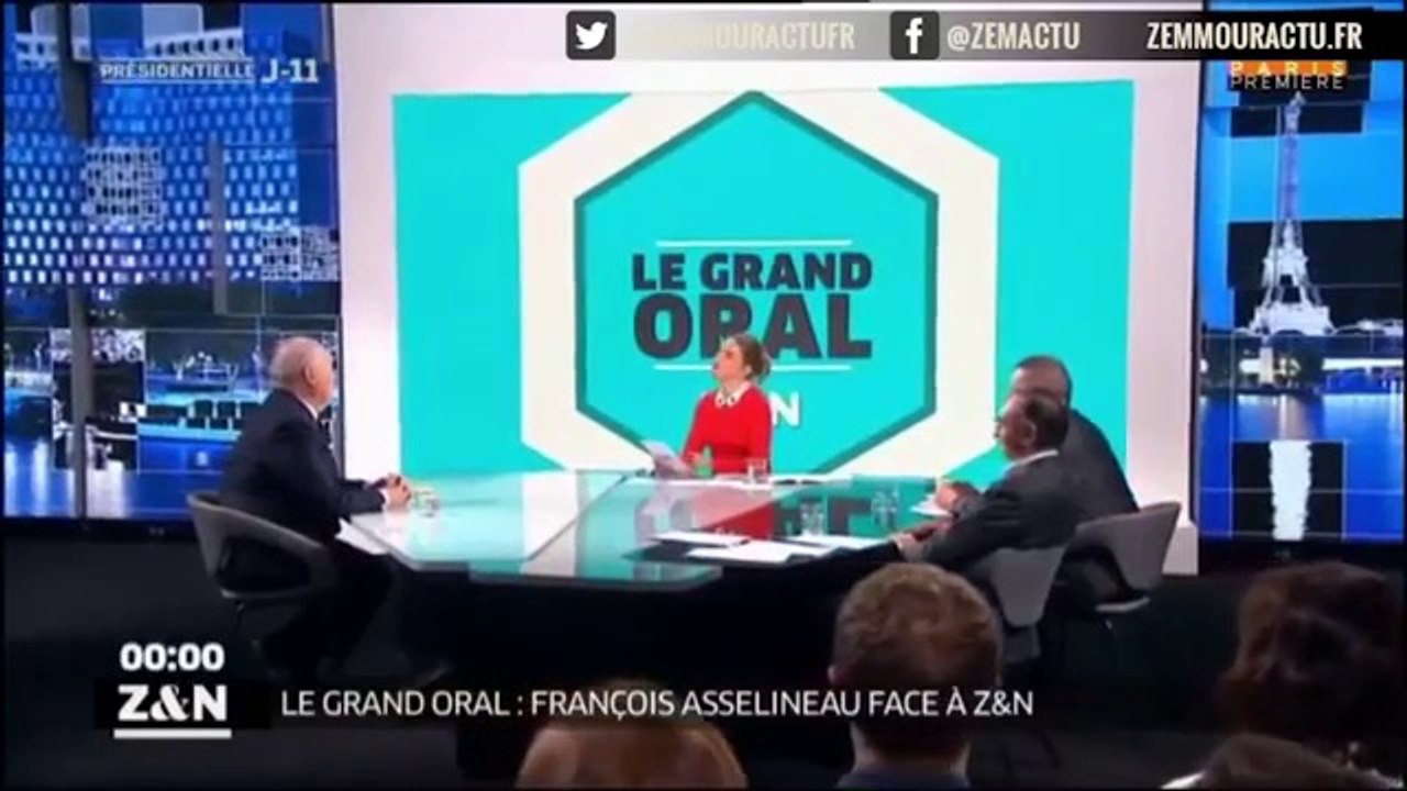 Asselineau répond à Zemmour & Naullau (12/04/2017)