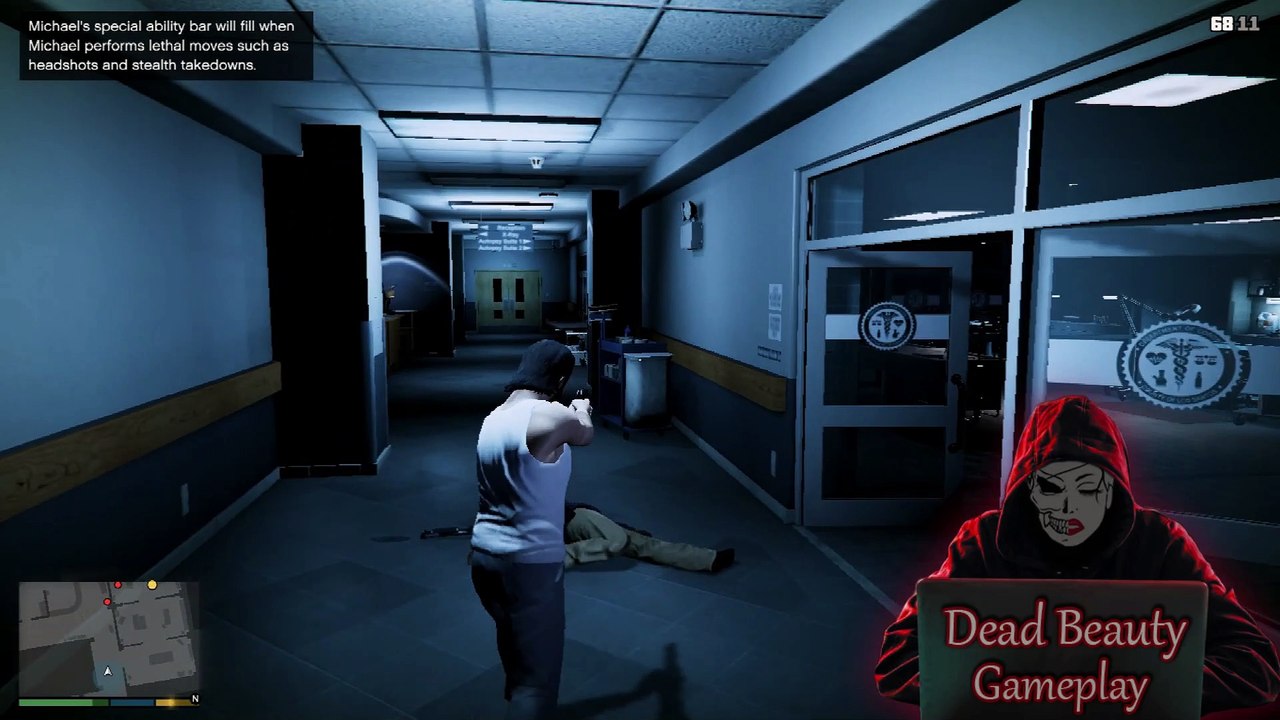 GTA5 MICHEAL  KIDNAPPED AND ESCAPE FROM THE BUILDING GRAND THEFT AUTO V EPISODE 23