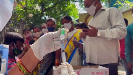 بالفيديو: الهند تحتفل بجرعة لقاح كوفيد-19 رقم مليار