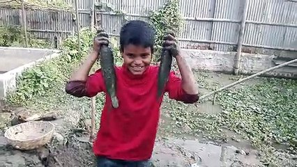 Amazing Live Fishing village boy