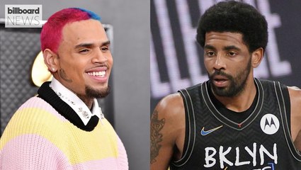 Chris Brown Praises Kyrie Irving for Refusing COVID-19 Vaccine: ‘I Stand With My Brother’ | Billboard News