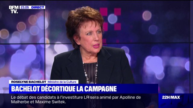 Roselyne Bachelot: Je serai aux côtés d'Emmanuel Macron dans la configuration de campagne dont il décidera