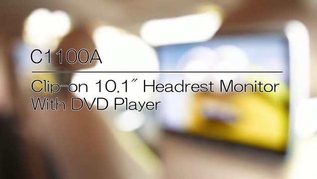 【Installation Tips】10.1 Car Headrest DVD Player Monitor w/ HDMI Port eonon L0299A