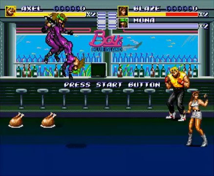 Streets of Rage 3 online multiplayer - megadrive