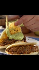 Arepas de Carne Mechada