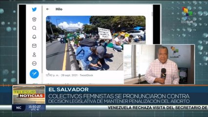 El Salvador: Feministas se pronuncian contra decisión de mantener penalizado el aborto