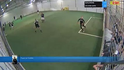 Faute de Freddie - QUALI'HOME Vs Les pieds carrés  - 21/10/21 20:10 - LIGUE 2 - Poitiers Game Parc