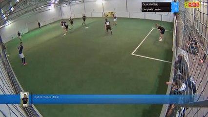 But de Yunus (13-2) - QUALI'HOME Vs Les pieds carrés  - 21/10/21 20:10 - LIGUE 2