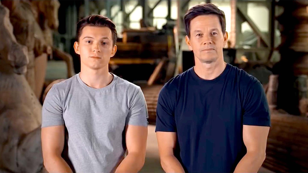 Uncharted with Tom Holland and Mark Wahlberg | Behind the Scenes