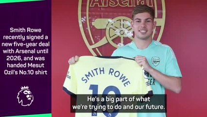 Download Video: Arteta was never in doubt Smith Rowe would stay at Arsenal