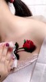 This rose sticker is so realistic. #foryou #cool #tattoo #stickers #rose #fyp #shorts #viral #like