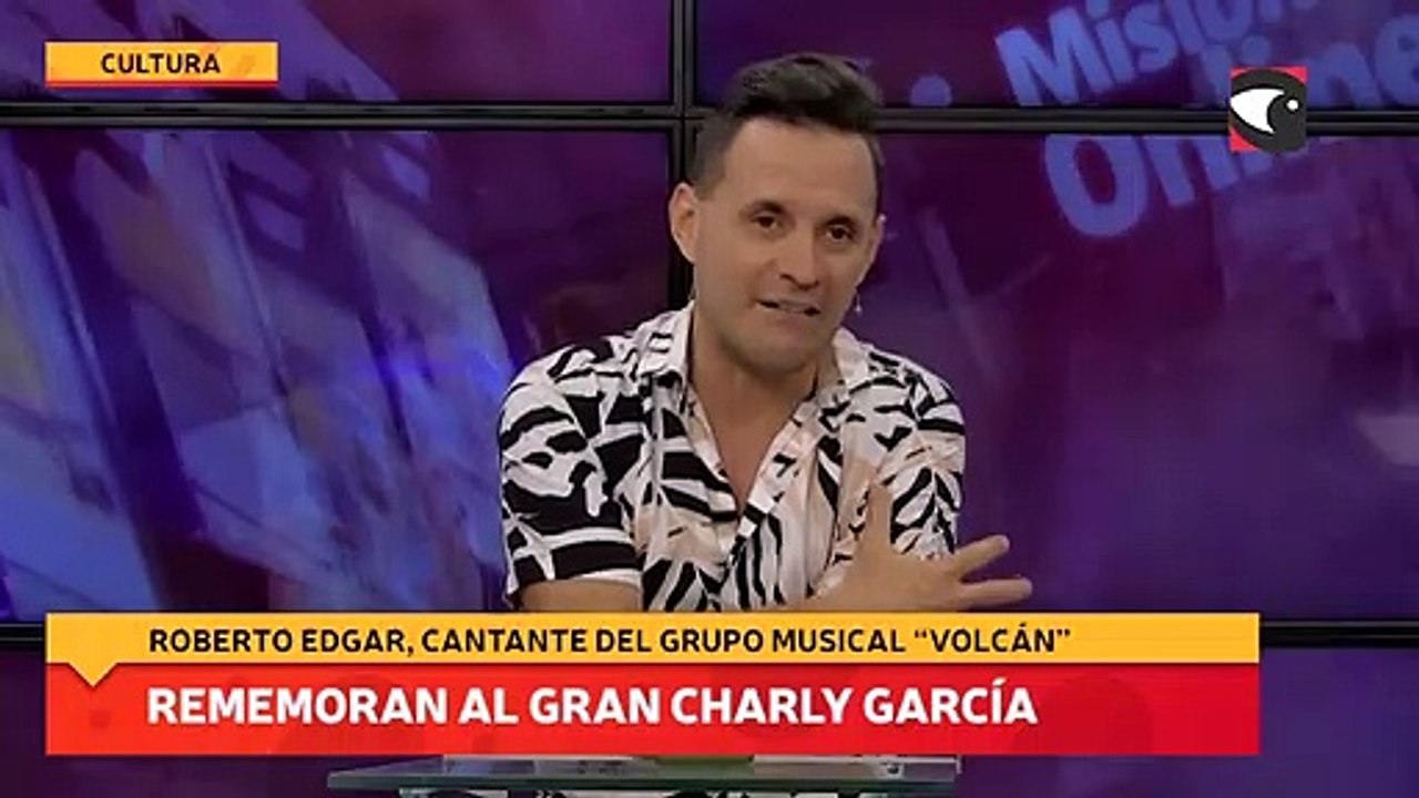 Rememoran al gran Charly García
