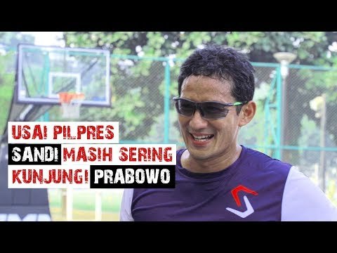 USAI PILPRES SANDI MASIH KUNJUNGI PRABOWO
