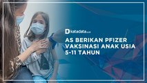 AS Berikan Pfizer Vaksinasi Anak Usia 5-11 Tahun | Katadata Indoensia