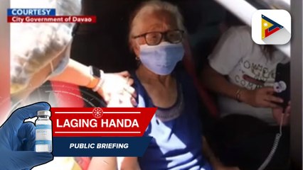 Download Video: Drive-thru vaccination kontra COVID-19, sinimulan na sa People's Park, Davao City