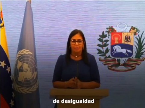 Vicepdta. Delcy Rodríguez denunció la desigualdad al acceso a las vacunas para combatir la Covid-19