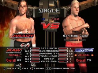 WWE SmackDown! vs Raw online multiplayer - ps2