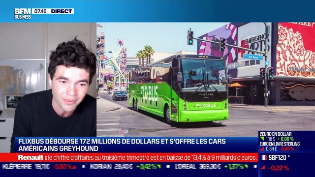 Pierre Gourdain (Flixbus) : Flixbus s'offre les cars américains Greyhound - 22/10