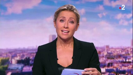 Download Video: Quand Anne-Sophie Lapix se met à chanter du Georges Brassens en plein journal de 20h ! Découvrez pourquoi la journaliste s'est lâchée