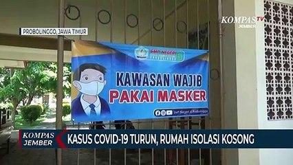 Kasus Covid-19 Turun, Rumah Isolasi Terpusat Kosong