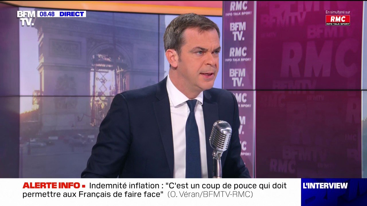 Covid-19 et grippe: Oliver Véran plaide pour la double vaccination