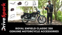 Royal Enfield Classic 350 Genuine Motorcycle Accessories Review | Official Accessories