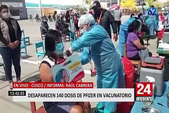 Cusco: desaparecen 140 dosis de vacuna Pfizer en la sede del Colegio de Ingenieros