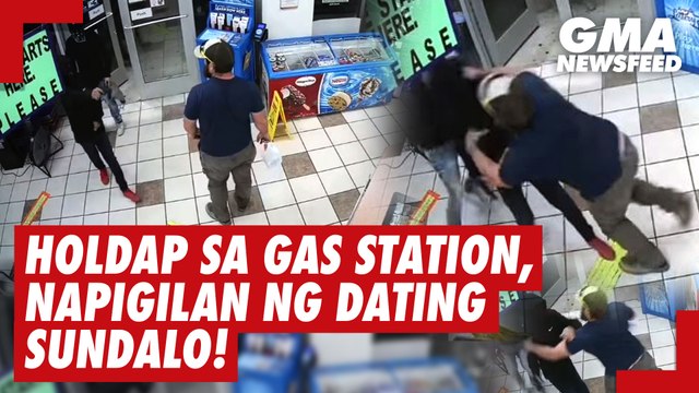 Holdap sa gas station, napigilan ng Marine Veteran sa Arizona | GMA News Feed