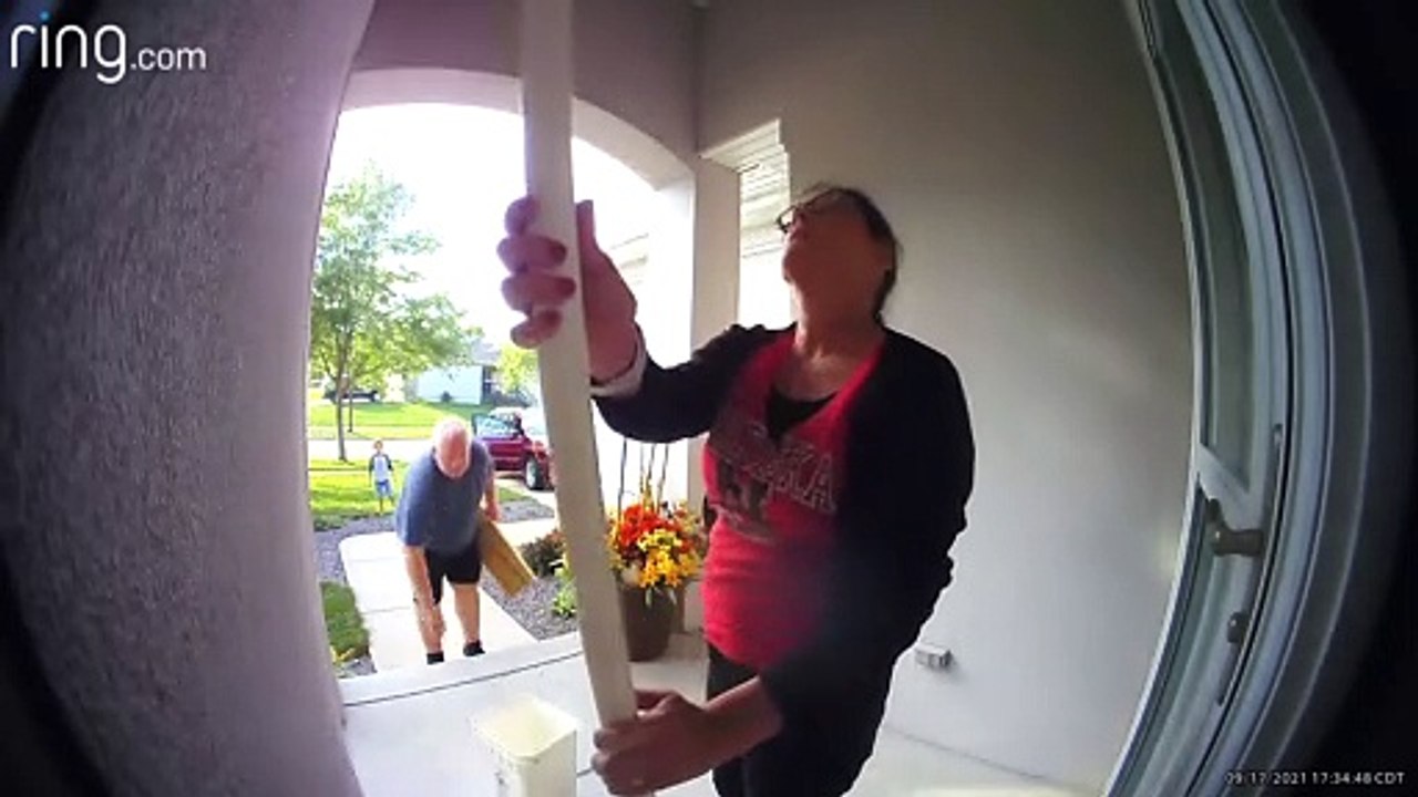 Catching a Bat Ends in Backwards Tumble