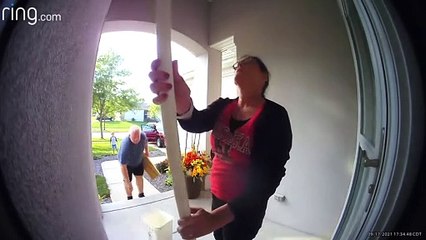 Catching a Bat Ends in Backwards Tumble