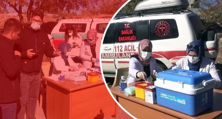 Aşı anonsu: Camiden gelen sesi duyanlar oraya koştu