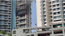 Mumbai: 1 dead as fire breaks out at 60-storey Avighna park building